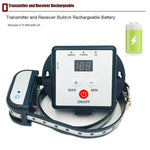 Electronic Pet Fence and Anti-Barking Training Collar System