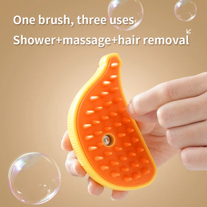 3-in-1 Pet Steam Massage Brush