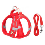 Adjustable Dog Harness and Leash Set for Pets