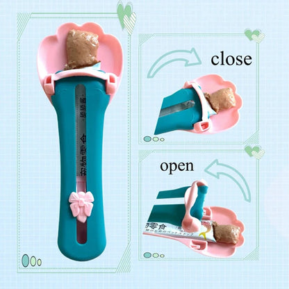 Cat Claw Pet Food Dispensing Spoon