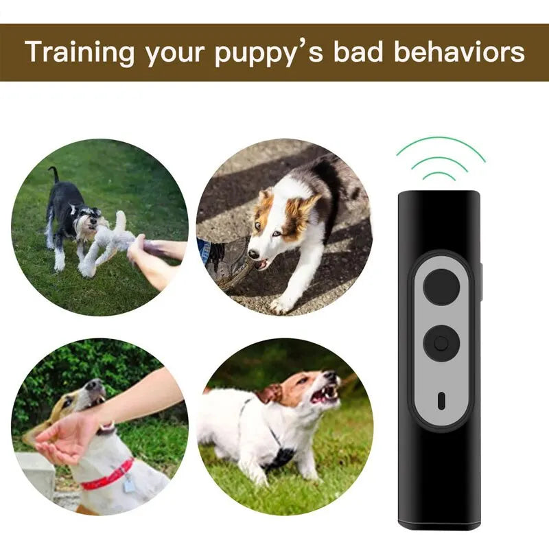 Handheld Ultrasonic Bark Deterrent Anti-Barking Tool