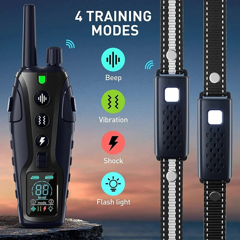 2000m Smart Dog Training Collar with Remote Control