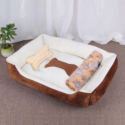 Square Pet Sofa Bed (3-in-1)