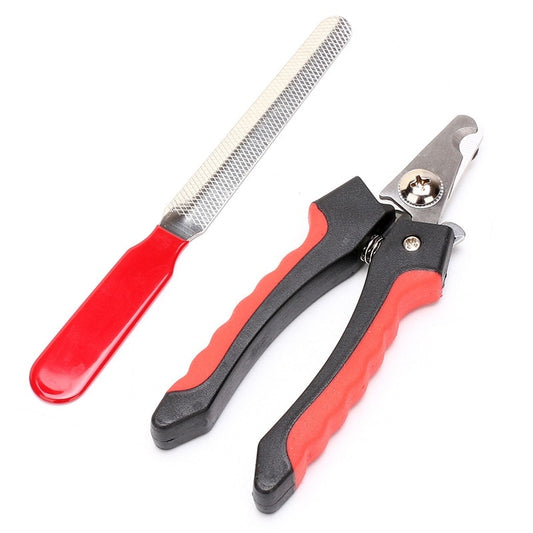 Professional Pet Nail Clippers and File Set