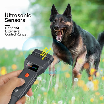 Portable Three-head Ultrasonic Dog Bark Deterrent