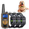 For 3 Dogs (1 Yellow Remote - 3 Black Collars) - 8803BBB / AU Plug