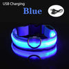Blue USB Charging / M NECK 32-50 CM