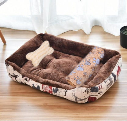 Square Pet Sofa Bed (3-in-1)