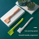 Long-Handled Pet Food Spoon for Cats and Dogs