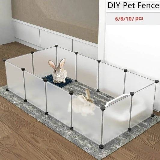 Foldable and Customisable Enclosure DIY Playpen for Small Pets