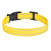 Yellow Reflective Nylon Collar