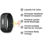 Ultrasonic Body Shaping and Wellness Wristband Fitness Tracker and Mosquito Repeller