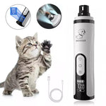 Electric Pet Nail Grinder with LED Light for Cats and Dogs