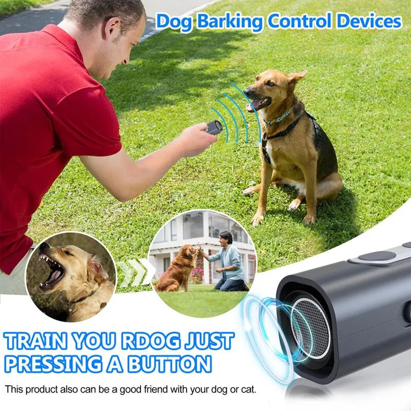 Handheld Ultrasonic Bark Deterrent Anti-Barking Tool