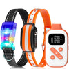 PD523V for 1 Dog - (1x Orange Collar + 1 LED Collar)