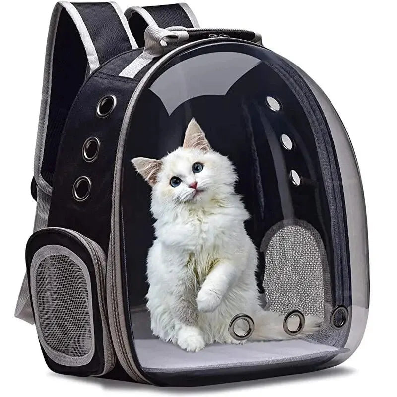 Transparent Capsule Cat Pet Carrier Backpack for Small Animals