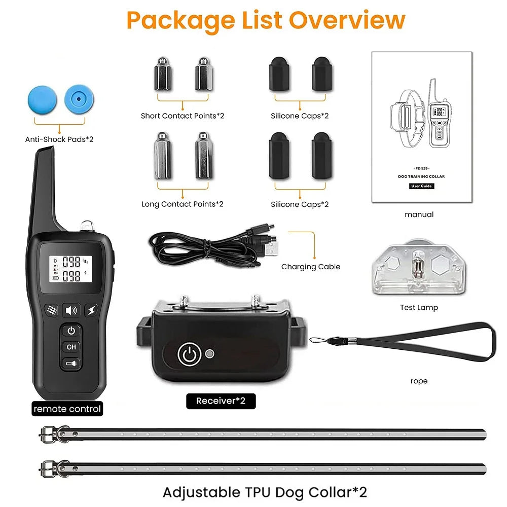 1000m Electric Remote Dog Training Collar