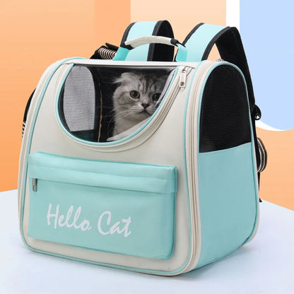 Breathable Portable Pet Carrier Bag with Transparent window