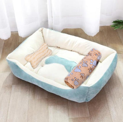 Square Pet Sofa Bed (3-in-1)