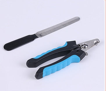 Professional Pet Cat Dog Nail Clipper Set (Size and Colour Options)