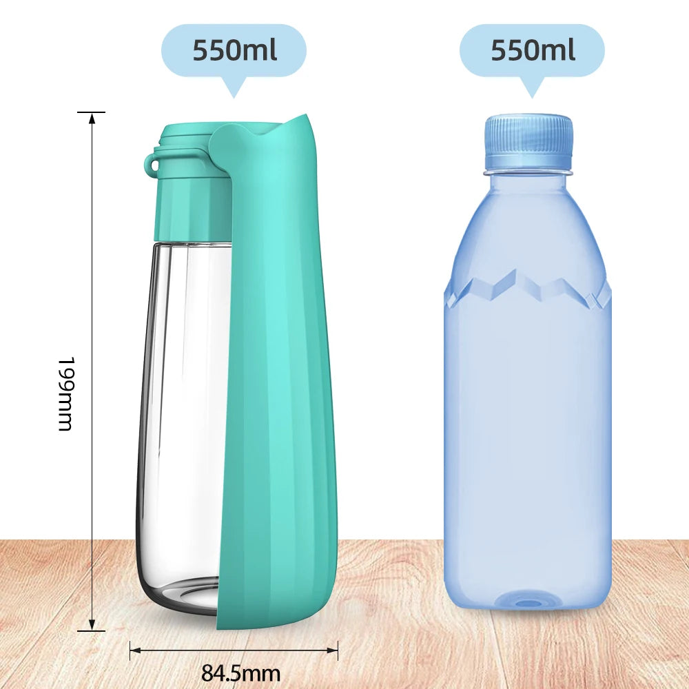 Portable Dog Water Bottle Dispenser For Small & Large Dogs 