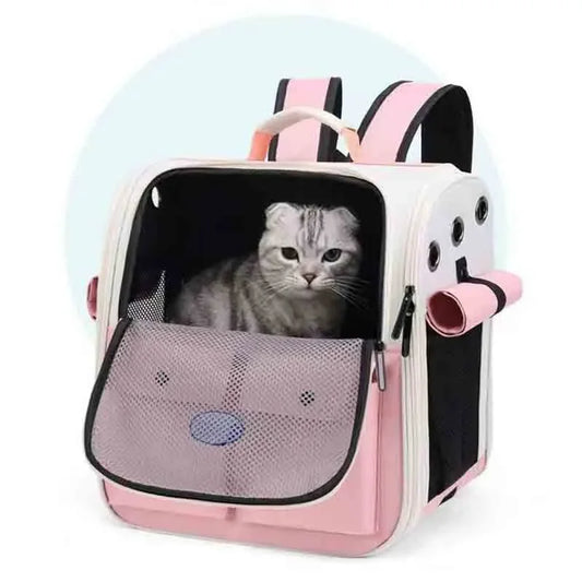 Ventilated and Spacious Cat Carrier Backpack