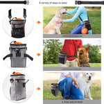 Pet Training Waist Bag with Multi-functional Dog Bowl