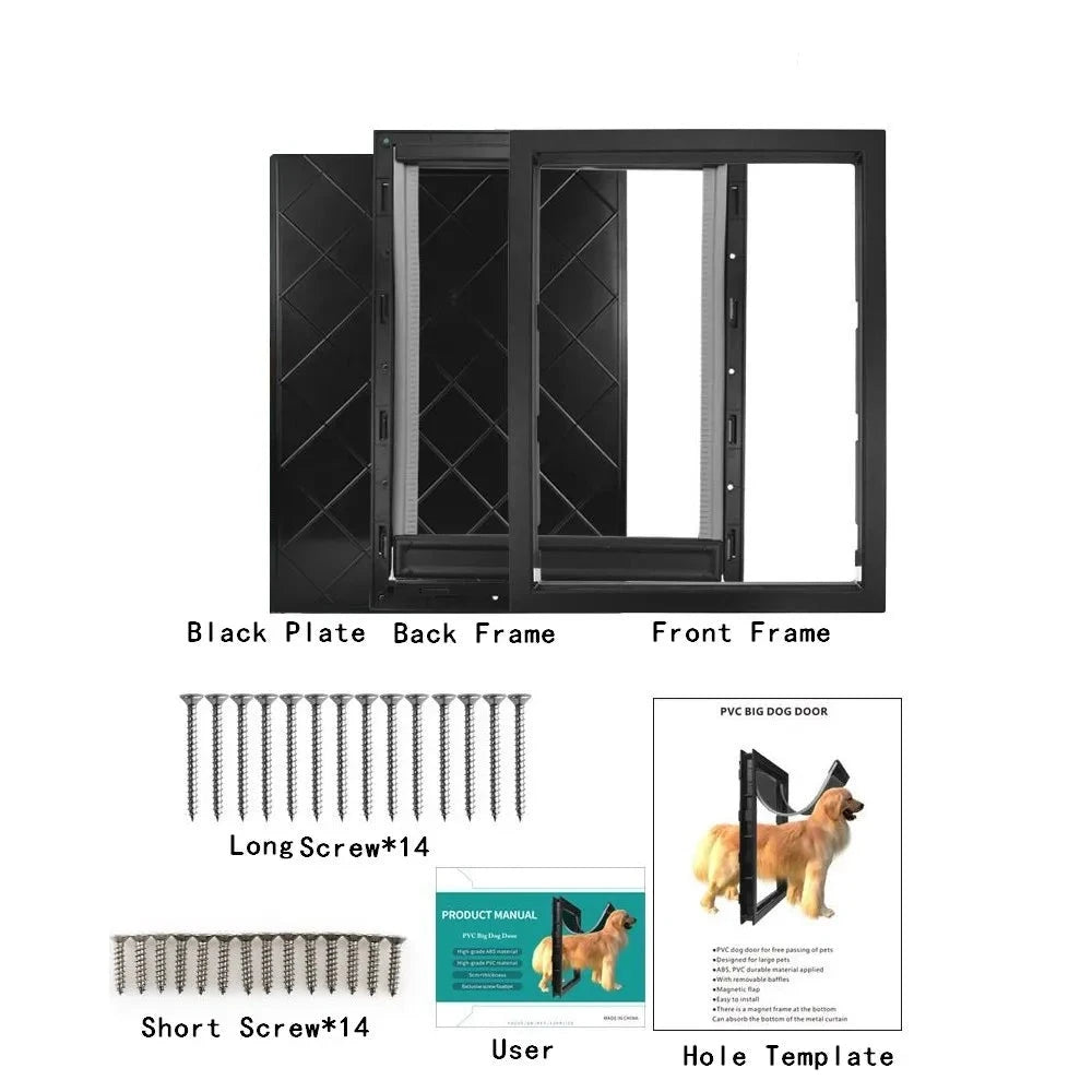 High-Quality Pet Door Flap for Medium-Sized Dogs