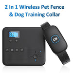 Dog Training Collar 2-in-1 System