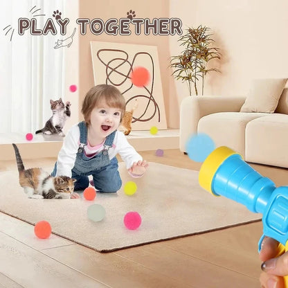 Interactive Cat Launcher Toy