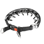 Dog Training Prong Collar with Quick Release Buckle & Nylon Cover