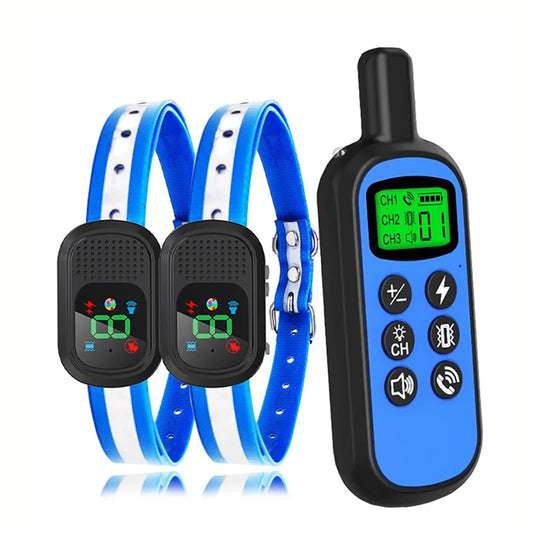 Dog Training Device with Walkie-Talkie – For Two Dogs