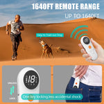 Electric Training Collar Rechargeable Anti Bark Dog Collar with Remote
