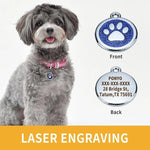 Personalised Pet ID Tags with Free Engraving