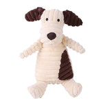 Plush Dog Toy - Animal-Shaped, Bite-Resistant Squeaky Toy