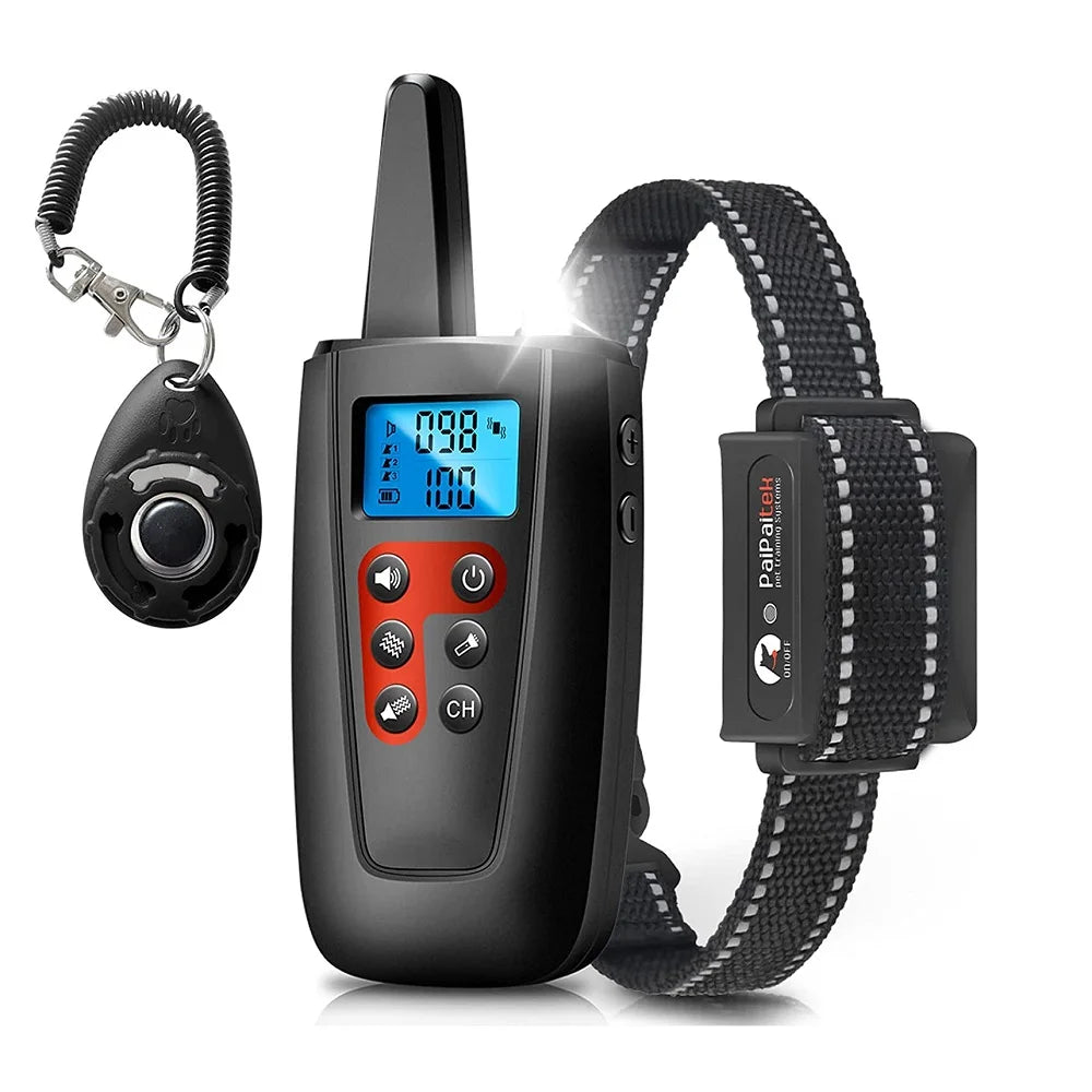 Waterproof Dog Vibrating Training Collar