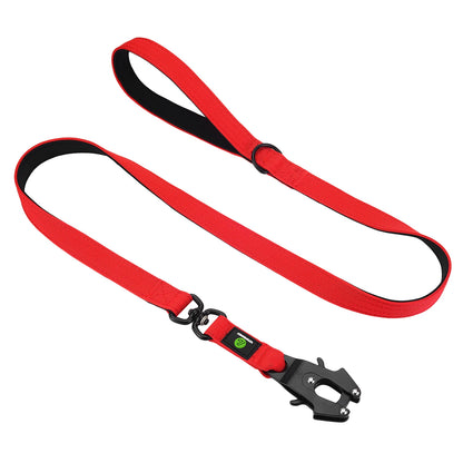 5Ft Nylon Tactical Dog Leash with Padded Handle