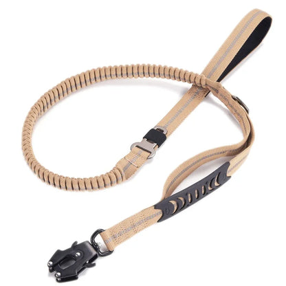 Heavy Duty Dog Leash with Elastic Bungee for Medium & Large Dogs