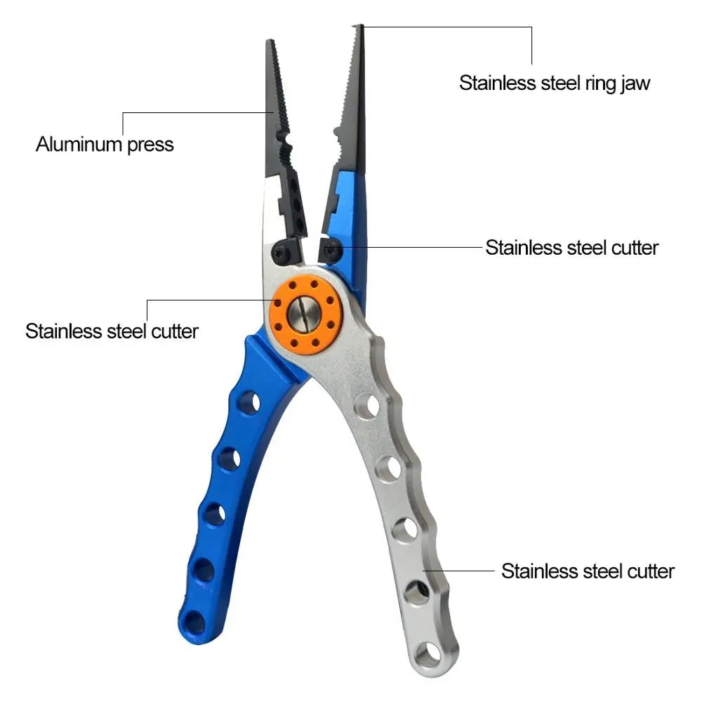 Multifunctional Fishing Pliers with Line Cutter