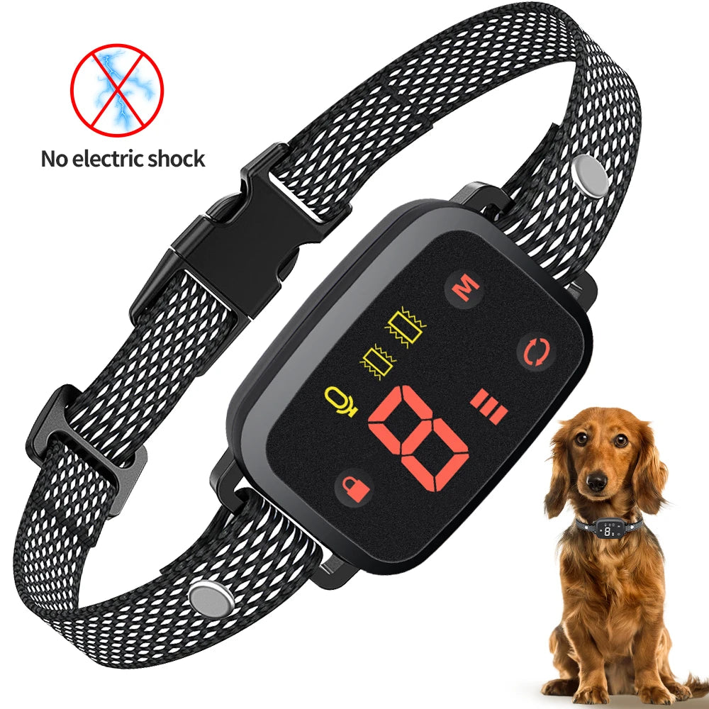 Automatic 3-Mode Ultrasonic Anti-Bark Dog Collar (with No Shock)