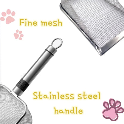 Metal Aluminium Alloy Cat Litter Scoop