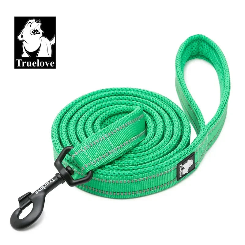 Soft Pet Leash with Reflective Nylon Mesh Padding