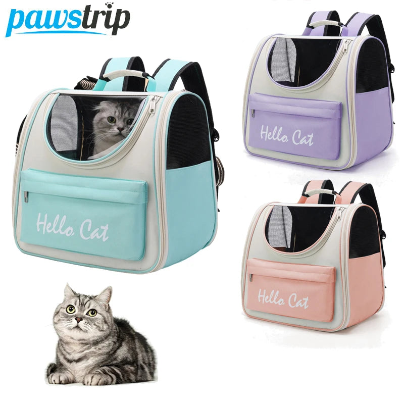 Breathable Portable Pet Carrier Bag with Transparent window