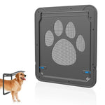 Pet Door with Safe Lockable Magnetic Screen