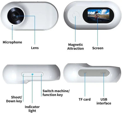 Cat and Dog Collar Camera with Video Recording