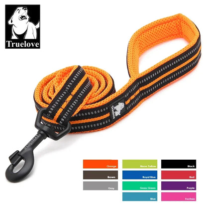 Soft Pet Leash with Reflective Nylon Mesh Padding