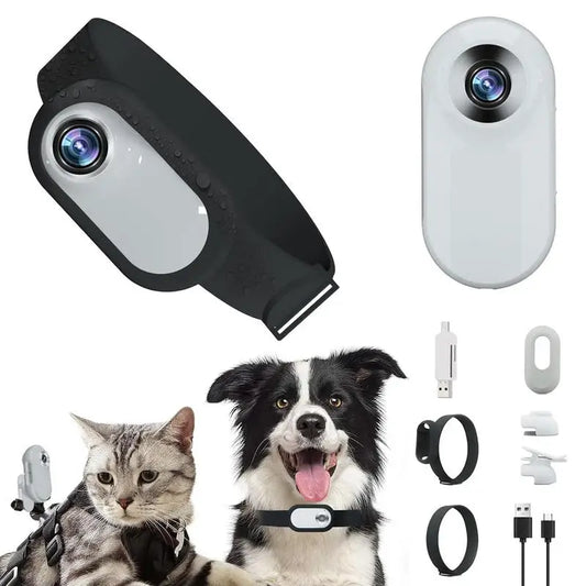 HD 1080p Pet Collar Camera 