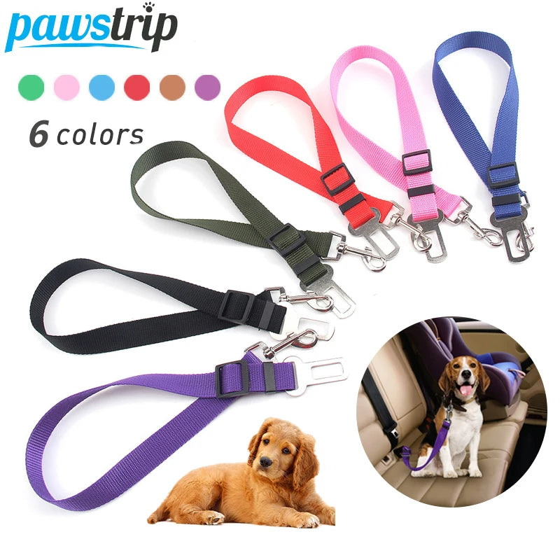 Adjustable Dog Car Safety Seat Belt