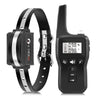 For 1 Dog (1 Black Remote + 1 Black Reflective Plastic Collar)