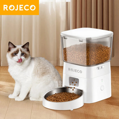 2L Automatic Pet Food Dispenser for Dry Food